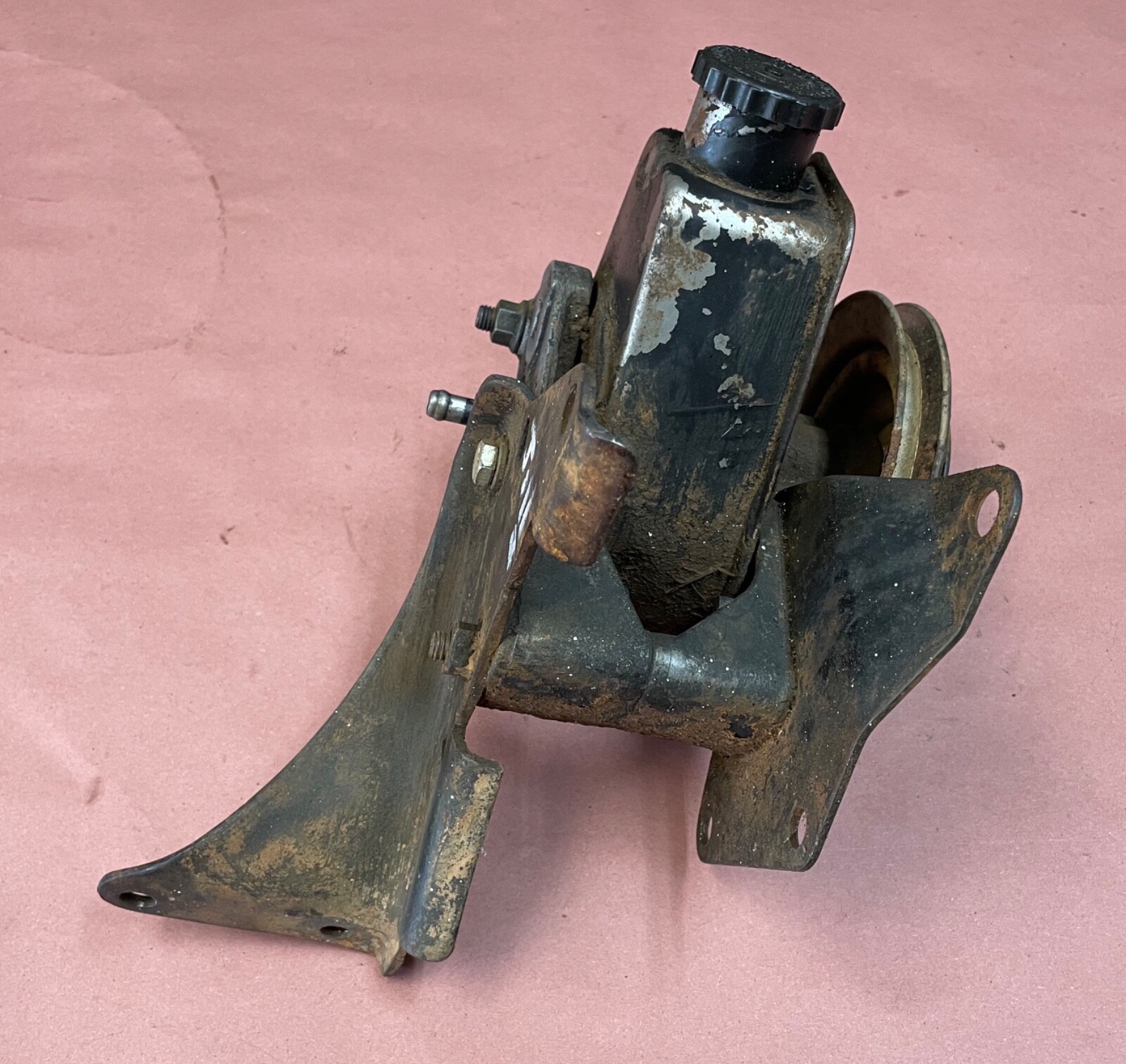 Jeep six cylinder power steering pump brackets Vbelt 4.2 258 CJ5 CJ7 YJ Wrangler eBay