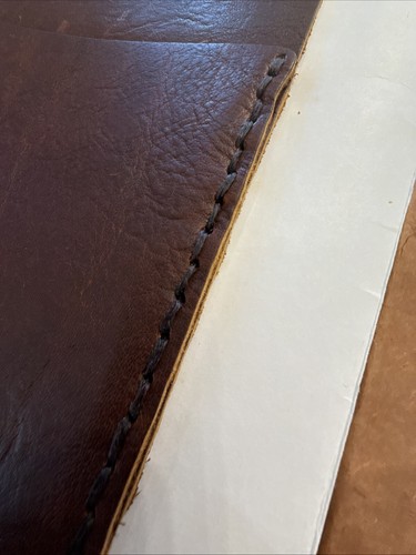 Libro de bocetos de cuero - hecho a mano - Imagen 13 de 17