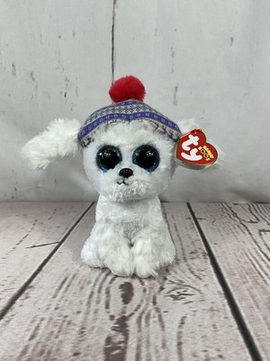 TY Beanie Boo Regular 15 cm Sleighbell Dog Xmas 2023 Kuscheltier