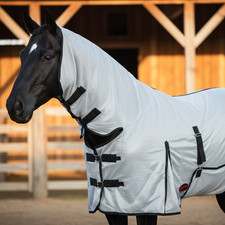 Mesh Horse Fly Sheet Combo w/ Neck  Belly Wrap  Breathable Summer Fly Protect