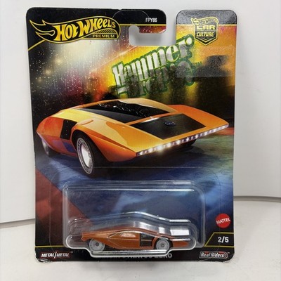 Hot Wheels Car Culture Hammer Drop Lancia Stratos Zero Premium 1/64 2/5  W1