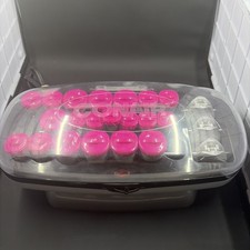 Conair Extreme Flocked 20 Hot Rollers 2 Sizes Clips CHV26HXWR Beauty Pageant