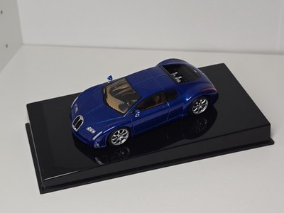 Bugatti EB 18.3 Chiron Modellauto im Maßstab 1:43 - AUTOart - Blau