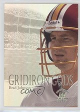 1999 Skybox Molten Metal Gridiron Gods Brad Johnson #19GG l5w