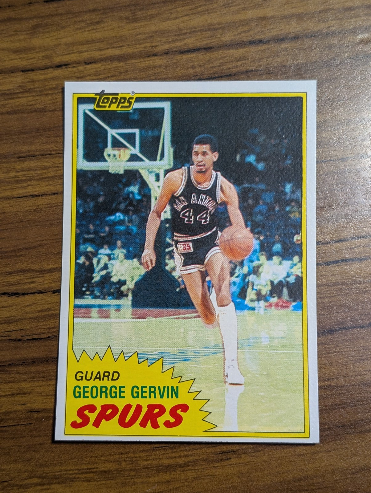 1981-82 Topps Basketball #37 George Gervin NM