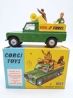 VINTAGE CORGI TOYS 472 LAND ROVER PUBLIC ADDRESS VEHICLE IN ORIGINAL BOX 1964