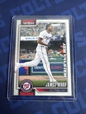 2026 Topps Series 1 James Wood Walk This Way SP Washington Nationals