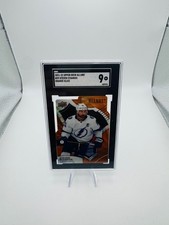 2021-22 Upper Deck Allure #39 Steven Stamkos Orange Slice Die Cut - SGC 9 MT