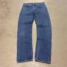 Vintage 70s Levi's 505 Orange tab straight leg jeans