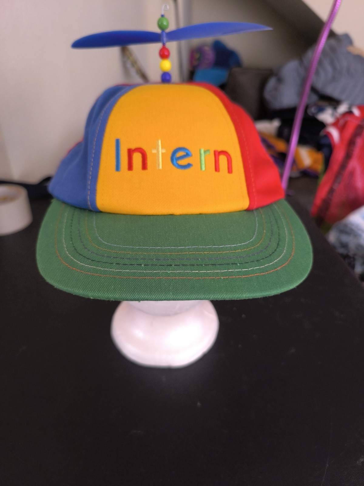 Google intern propeller snap back novelty basebal… - image 1