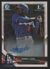 2018 Bowman Chrome Prospects Autographs #CPA-II - Ibandel Isabel FBC, AU 18-136