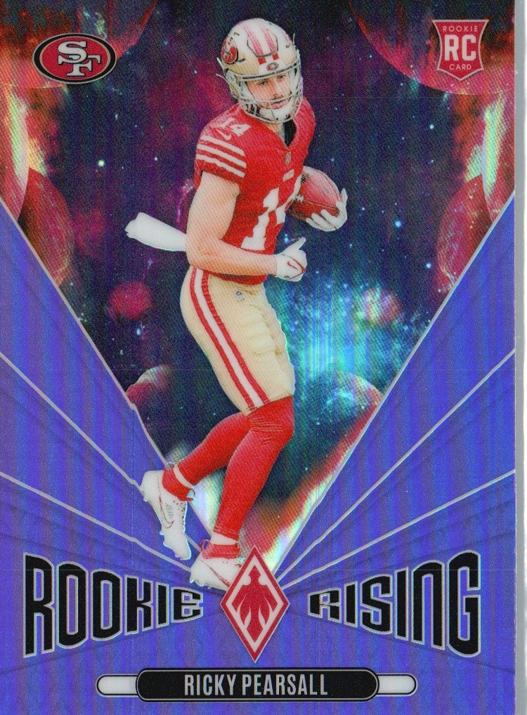 2024 Panini Phoenix #RR-RPL Ricky Pearsall Rookie Rising Purple