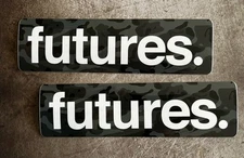 Futures Stickers Set 9” RIP Curl Quik Team Lost Surfing Stickers Slater Fins
