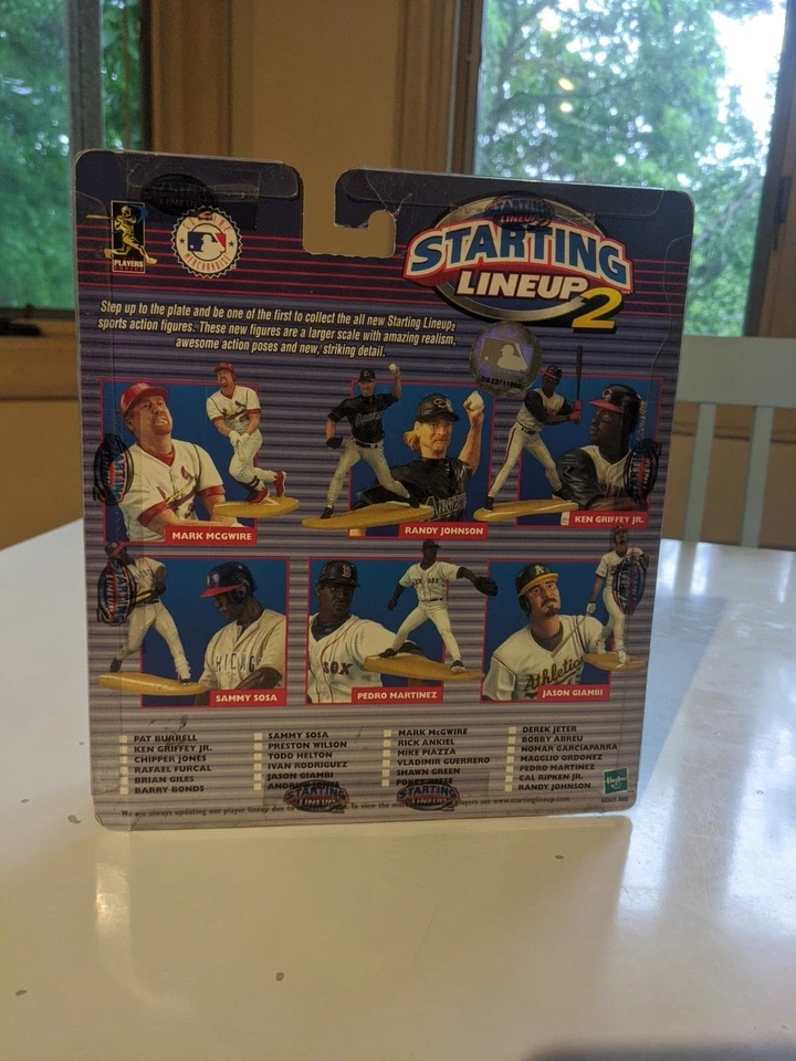 MLB 2001 alineación inicial 2 Ken Griffey Jr Cincinnati Reds ¡Figura de acción! Nuevo Foto 2 de 3