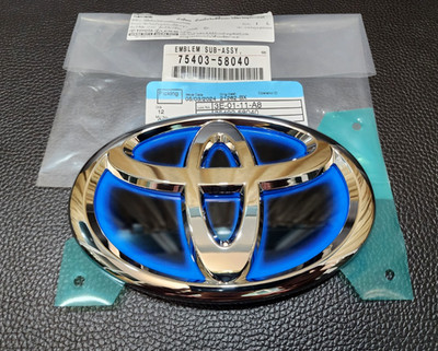 GENUINE TOYOTA HYBRID LOGO EMBLEM BADGE FOR REAR TOYOTA ALPHARD/VELLFIRE 2015-22