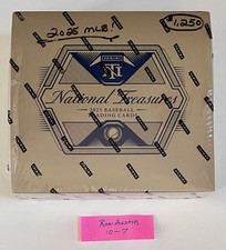 2025 Panini National Treasures Baseball Hobby Box