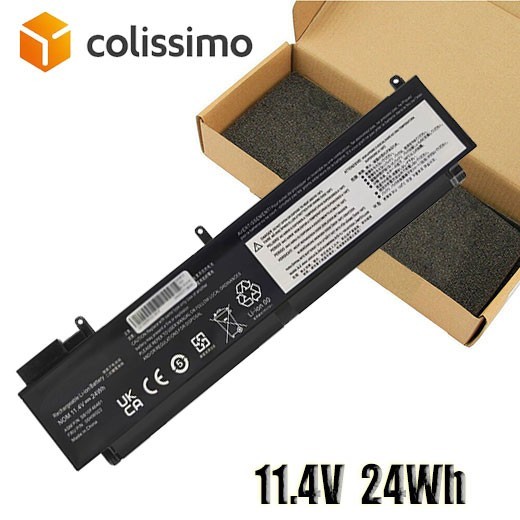 Batterie Lenovo T460S T470S 00HW022 00HW023 00HW036 00HW037 bloc 24Wh