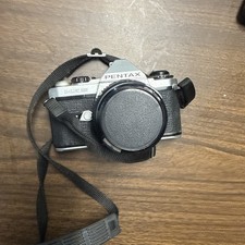 Pentax ME Super Film Camera Parts Or Restore Vivitar 49mm Skylight