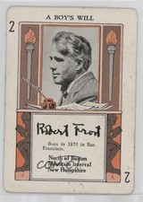 1929 Stoll & Edwards The Game of Authors To-Day Robert Frost (A Boy's Will) 0kb5