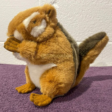 🐿️ 1995 Soundprints Smithsonian Backyard Eastern Chipmunk Plush Vintage ESSA