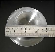 2PC Round 100mm Solar Fresnel Lens PMMA Zoom Lens Focal Length 40mm Magnifier