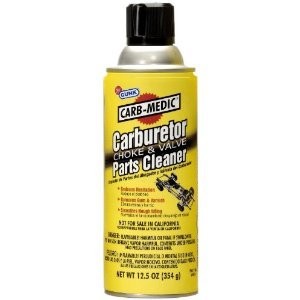 Gunk M4815NC Carburetor Choke and Valve Parts Cleaner - 12.5 oz 12/case