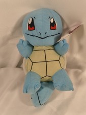 Toy Factory Pok mon Squirtle 10" Character Plush Stuffed Animal with Tags 2016