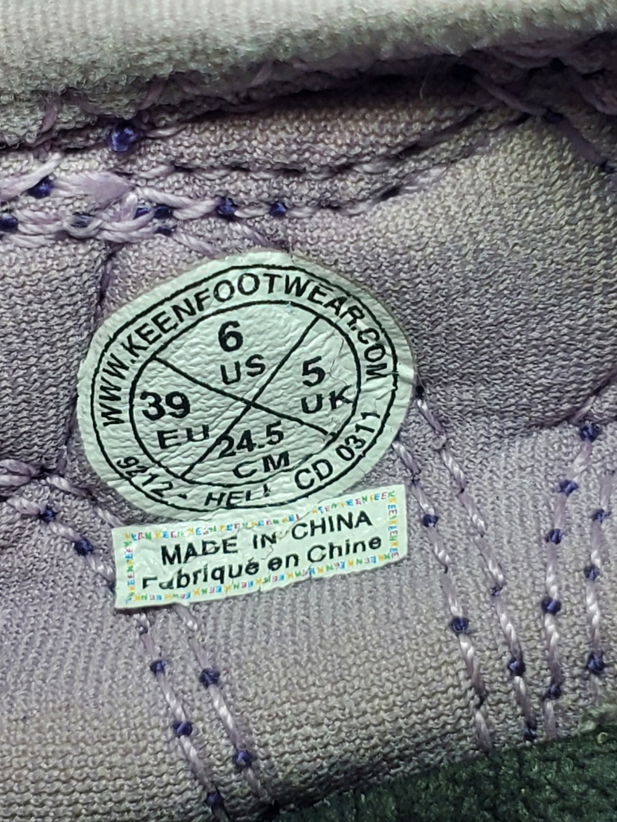 Sandali KEEN Newport taglia 6 scarpe viola atletiche impermeabili outdoor spiaggia