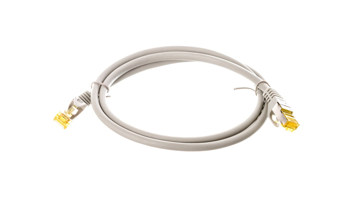 91585 goobay 91585 cavo di rete Grigio 1 m Cat7 S/FTP (S-STP) - Immagine 2