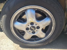 Wheel 15x5-1/2 Alloy 5 Spoke Silver Fits 08-14 CLUBMAN 644045