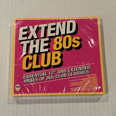 Extend The 80s CLUB (Extended Mixes Of 80s Club Classics) 3xCD NEW SEALED Import