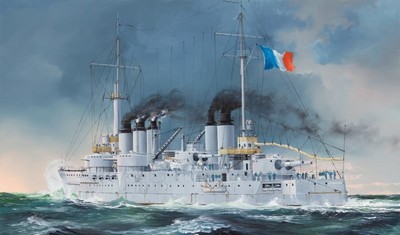 (HBB86505) - Hobbyboss 1:350 - French Navy Battleship Condorcet