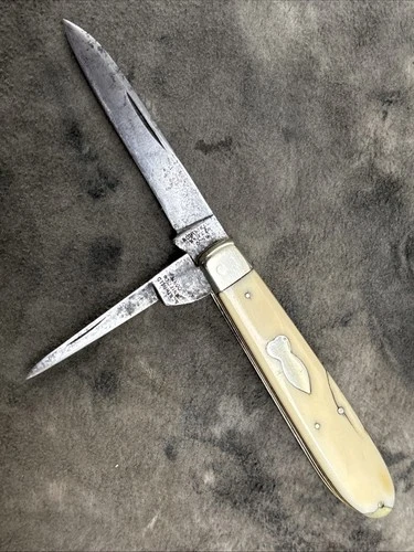 Early Northfield Knife Co Conn Jack Knife Early Piece, Civil War Era? 1858-1926