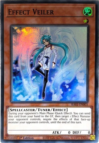 Effect Veiler Super Rare RA01-EN003