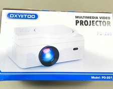   Compatible with Netflix  Native 1080P  Smart Projector with WiFi and Bluetooth,
