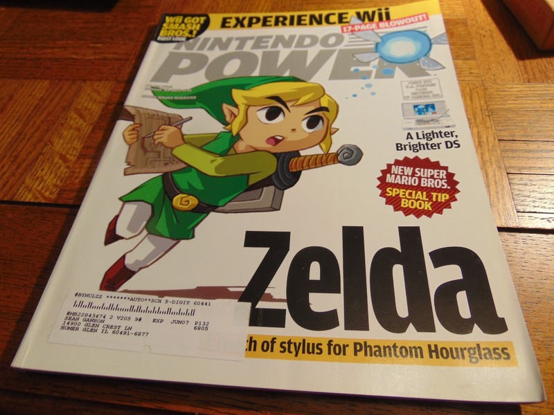 2006 Nintendo Power Magazine #205 ZELDA  NM