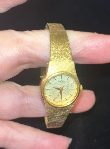 Seiko Gold Tone Vintage Women’s Watch Water Resident Untested