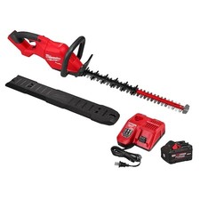 Milwaukee Tool 3033-21 Cordless Hedge Trimmer Kit, Double-Sided 24 In L Blade