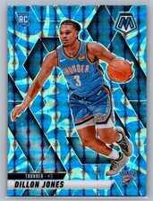 Dillon Jones 2024-25 Panini Mosaic Rookie Reactive Blue #224