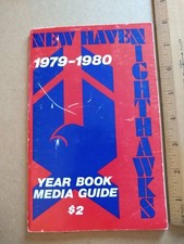 1979-80 New Haven Nighthawks AHL Media Guide