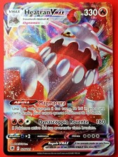 Carta Pokemon Heatran Vmax - Lucentezza Siderale 026/189 Italiano