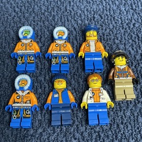 LEGO City 60062 Arctic Icebreaker 100% Complete W/Instructions Good Shape