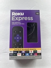 Roku Express HD Streaming Device with HDMI Cable, Standard Remote, and Wi-Fi