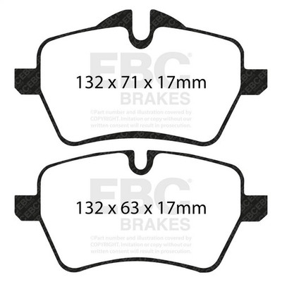 EBC Disc Brake Kit - S6 Kits Bluestuff and GD Rotors