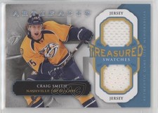 2013-14 Upper Deck Artifacts Treasured Swatches Craig Smith #TS-CS 15ok