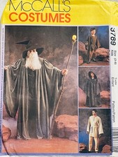 McCall's Pattern 3789 Child Size 3-8 Wizard Witches Costumes Rope Tunic Pants