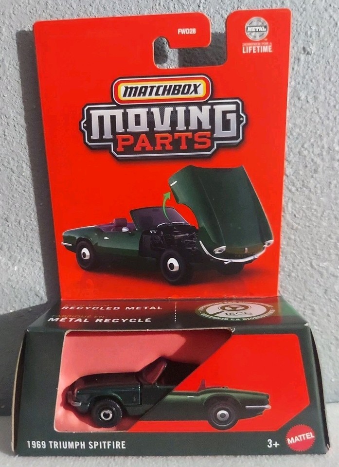 2025 Matchbox Moving Parts 47 1969 Triumph Spitfire BRITISH RACING 2025-matchbox-moving-parts-47-1969-triumph-spitfire-british-racing