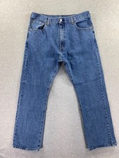 Levis 517 Jeans Mens 36x32 Blue Bootcut Western Cowboy Rodeo Ranch Denim Pants