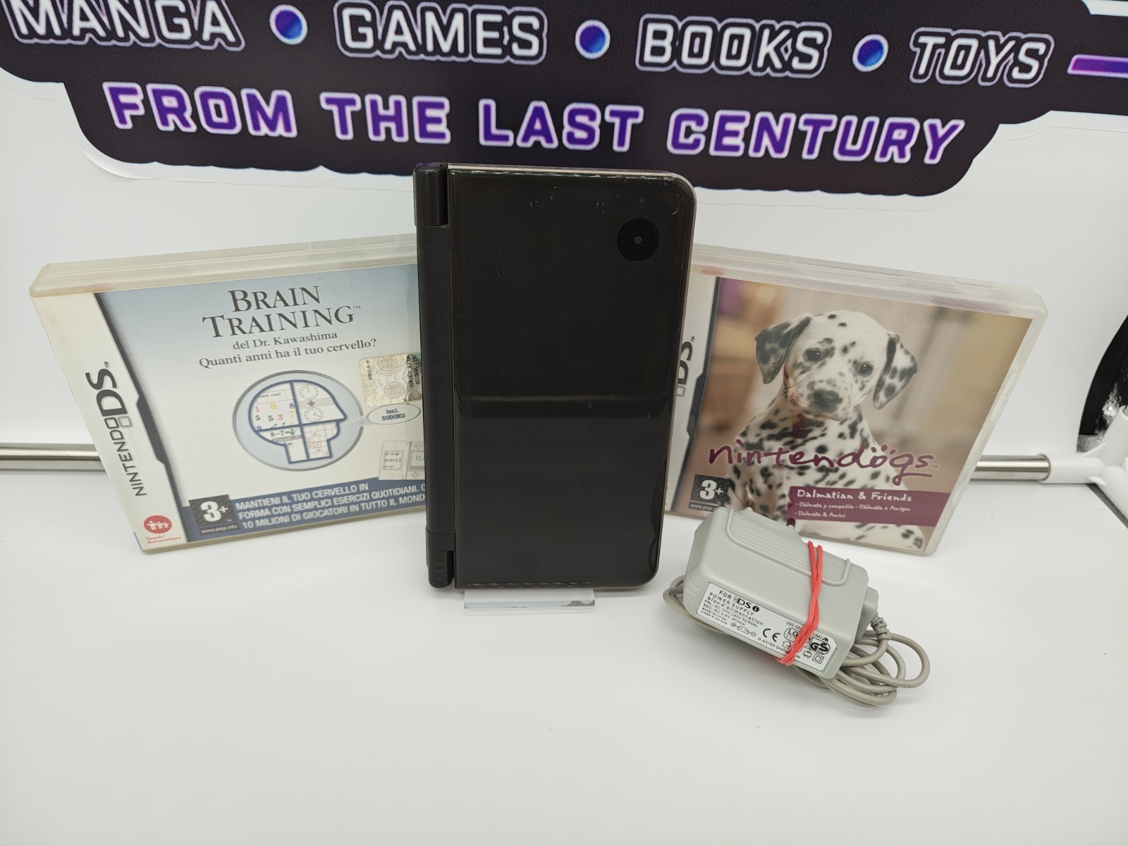 Nintendo DSi XL Nero Marrone + 2 Giochi