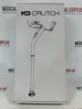 Mobility Designed Hands-free Ergonomic Crutches, Black, 1 Pair